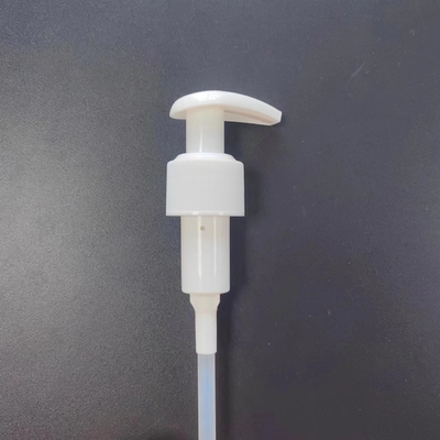 Material izquierda-derecha 1,20 de los PP PE de la bomba del dispensador de la loción del champú de la cerradura - 1.50ml/T