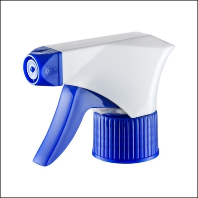 Spray de gatillo de mano de cuidado personal Spray de agua azul y blanco personalizado con material PP