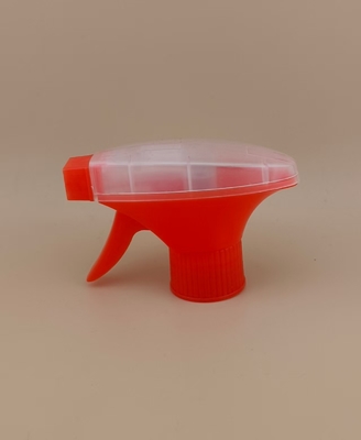 Pulverizador de disparador simple de doble color rojo y blanco claro K101-6 para cosméticos