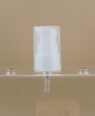 Yuyao nuevo diseño bomba de crema de plástico blanco K701-5 para botellas de cosméticos