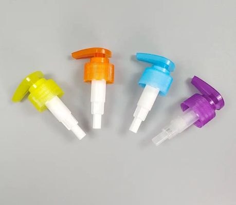 Pp bomba de loción de pulverización de dispensador fino para envases cosméticos K201-5 bomba de loción