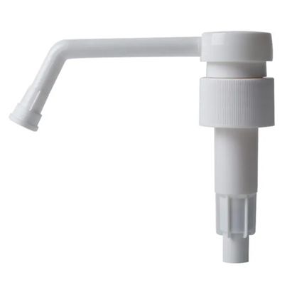 Bomba dispensadora de loción blanca K207-3 personalizada y autorizada, con tubo, sin derrame, con boquilla larga y a prueba de fugas