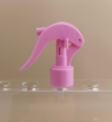 Mini pulverizador de gatillo de plástico rosa K602-2 para botellas y peluquería