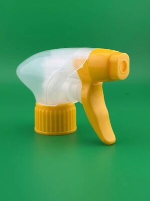Guala de doble color de alta gama, todo plástico, pulverizador de gatillo sin derrames 28/410