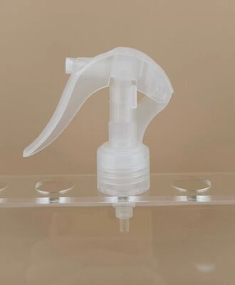 Mini pulverizador de gatillo de plástico transparente para botellas y peluquería