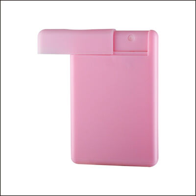 20 ml de pulverizador de tarjetas de perfume rosa para líquido