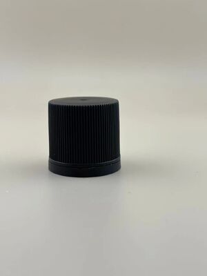 Bottle de vidrio negro 20/410 con tapa a prueba de alteraciones
