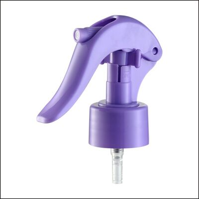 Mini pulverizador de gatillo de plástico negro para peluquería