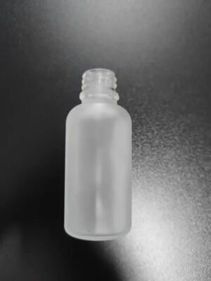 Embalaje cosmético de lujo Botella de vidrio Botella de goteo 15ml 30ml 50ml Botellas congeladas