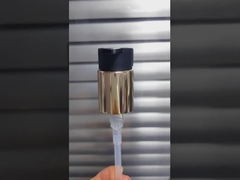 Diseño a prueba de fugas bombas de tratamiento cosmético cuerpo de aluminio muestras libres