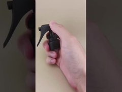 K601-2 Mini pulverizador de disparo para peluquería en plástico negro