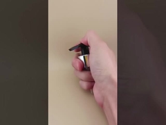 Bomba de loción negra y plateada K204-3 para el cuidado de la piel Certificado ISO9001/ISO14001