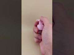 K201-9 bomba de loción rosa cerradura de tornillo con costilla ISO9001/ISO14001 certificado para el cuidado de la piel