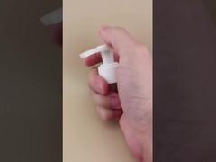 Bomba de loción blanca para el cuidado de la piel K204-3 con bloqueo izquierda-derecha