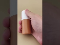 Pulverizador de bomba de perfume marrón 803-1A para cosméticos