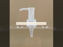 Bomba de loción blanca Bomba de aceite K209-2 para el cuidado de la piel