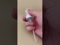 Bomba de espuma blanca K515 para botellas de cosméticos para niñas