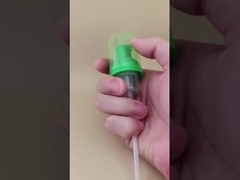 Nuevo diseño bomba de espuma verde K503 para botellas de cosméticos