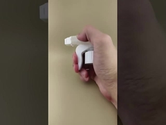 Pulverizador de gatillo K101-4 Plástico transparente PP para botellas de peluquería