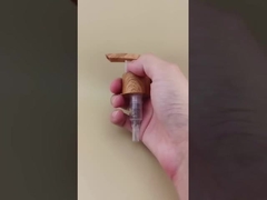 Bomba dispensadora de grano de madera plástica para loción K1104 para botellas