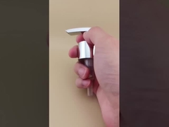 Bomba de loción de plástico Dispensador de plata Bomba K1104 para botellas