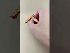 Bomba de loción de plástico marrón Dispensador K1104 para botellas