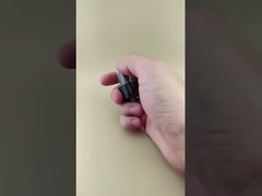 Bomba de crema de plástico negro certificada K701-1 para botellas cosméticas