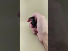 Bomba de loción negra bloqueo izquierda-derecha K204-4 para el cuidado de la piel