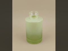 Botella de vidrio verde de nuevo diseño para loción de remojo