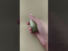 Nuevo diseño de cambio gradual botella de goteo de cinta verde K-GBL30 para esencia