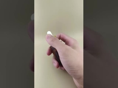 Nuevo diseño, botella cuentagotas lisa marrón transparente K-GBL30 para esencia