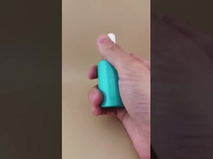 Nuevo diseño de botella de goteo suave Cyan K-GBL30 para esencia