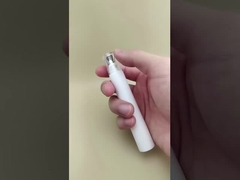Diseño delicado tubo flexible de plástico blanco para el cuidado de la piel