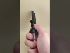 Diseño Delicado Bomba de Espuma Grande de Plástico Negro para Laca para el Cabello