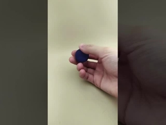 Tapa de plástico azul oscuro de diseño delicado para botellas de cuidado de la piel