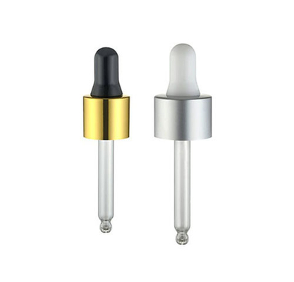 Dropper reutilizable de la pipeta del aceite ISO9001, casquillo no tóxico del dropper del aceite esencial K1001-1