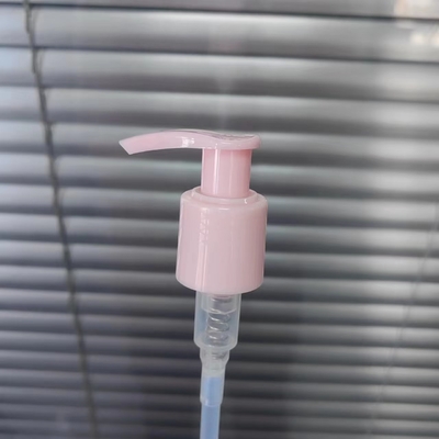Bomba rosada 24/410 del dispensador de la loción de la cerradura del clip 28/410 primavera interna para el champú