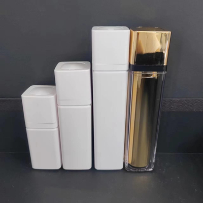 Tipo de tapón de rosca como botellas dispensadoras sin aire para crema 15ML / 30ML / 50ML