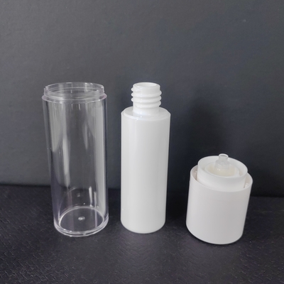 Botella de bomba sin aire de capacidad de 15 ml 30 ml 50 ml Certificado ISO/SGS/FDA/CE