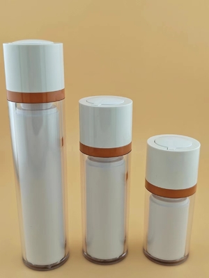 Envase rotativo cosmético de venta al por mayor Envases redondos Envases para cuidado de la piel sin aire
