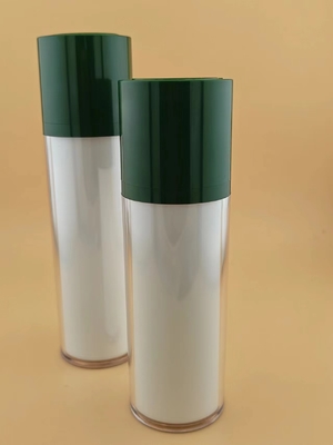 Esencia de 80 ml 100 ml Crema de loción sin aire Botella redonda para personalización