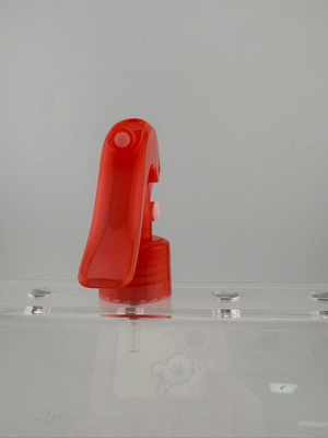 Uso de cuidado personal Mini gatillo de plástico para envases de cosméticos rojos