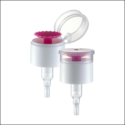 Eliminador de maquillaje cosmético sin derrames con bomba de uñas de resorte exterior compatible con OEM / ODM