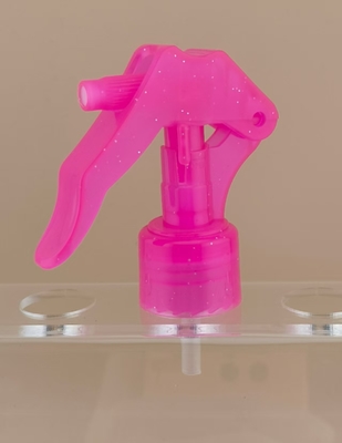 Certificación ISO9001/ISO14001 Mini pulverizador de disparo de plástico rosa oscuro K603-1 para botellas de peluquería