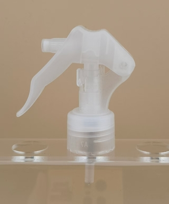 Flascas para peluquería de plástico blanco transparente con mini pulverizador de disparo K603-1 Certificado ISO9001/ISO14001