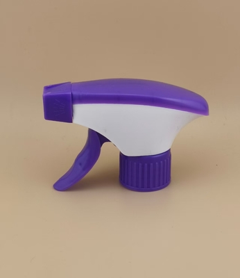 Pulverizador de disparo simple de doble color blanco y púrpura K101-6 para cosméticos