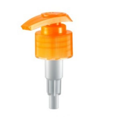 Pp bomba de loción de pulverización de dispensador fino para envases cosméticos K201-5 bomba de loción