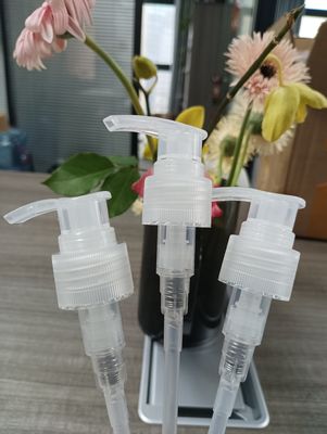 Bomba de loción 24 410 28 410 Plástico PP Bomba de líquido para lavado de manos Tipo de empuje de rosca