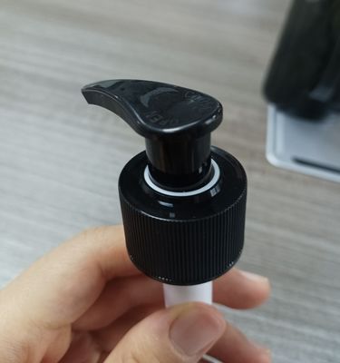 Bomba dispensadora de loción negra mate, multiusos, reutilizable K202-1