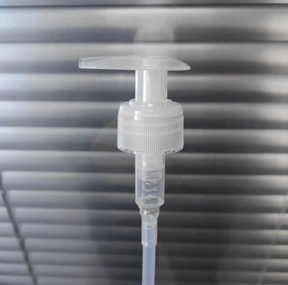 Bomba de loción de plástico, tipo nuevo, dispensador de bomba de líquido con resorte de plástico, bomba para crema y champú K202-7